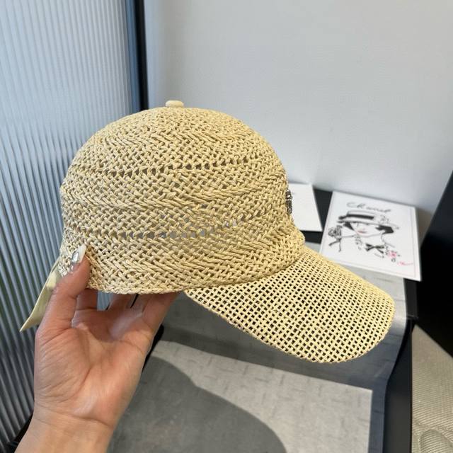 Crosby duckbill straw hat, custom knight hat, head circumference 57cm