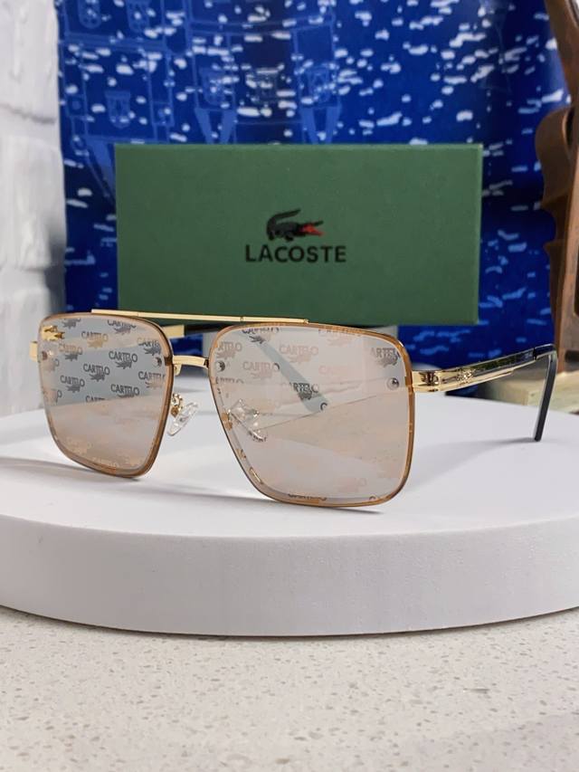 Crocodile 2025 new sunglasses men's retro double-beam driving sunglasses travel