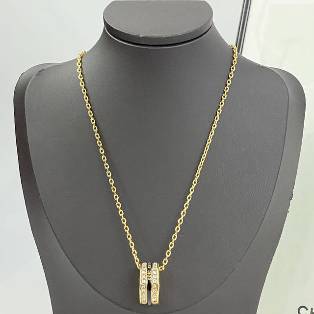 Herme*2025 new products on the shelves round neck chain buckle print custom Yb m