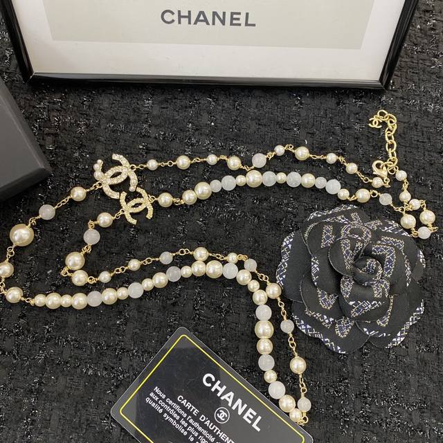 Special-Chanel brass metal. Classic chain Logo waist chain exquisite and elegant