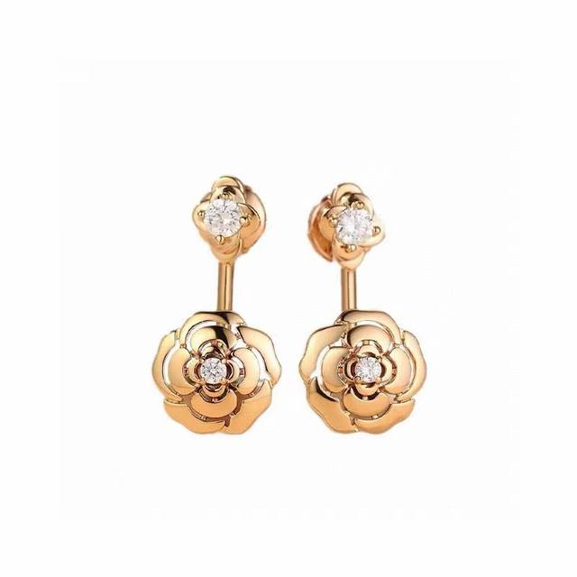 No. Ded0516 Dio* Latest round sunflower earrings consistent Zp brass material