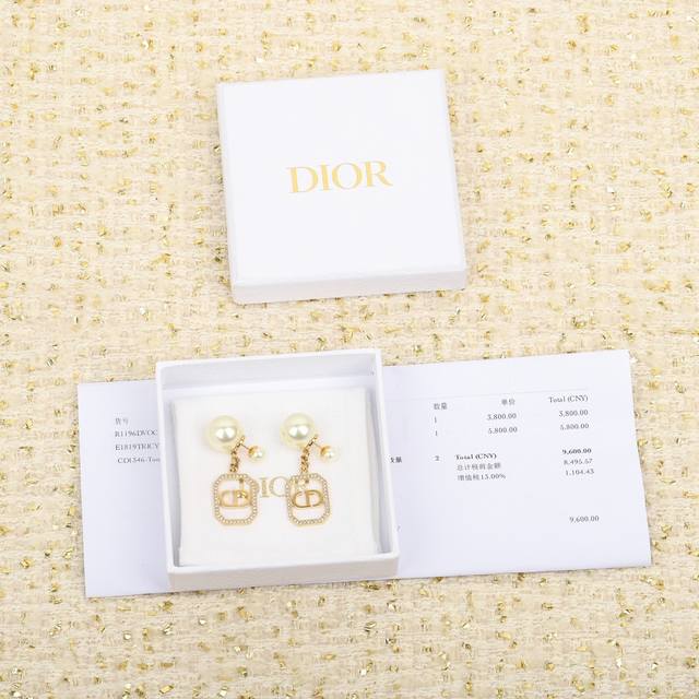 A4021 Independent designer's new cross double ring two-color smooth earrings. Th