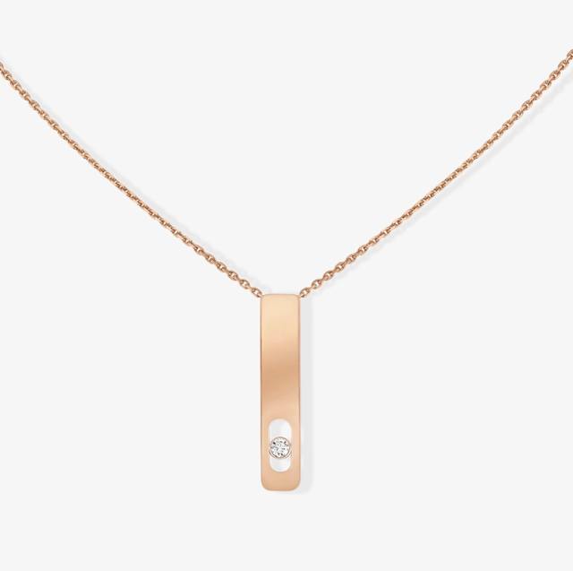 B343 New diamond sliding necklace, the hottest Move series, exclusive independen