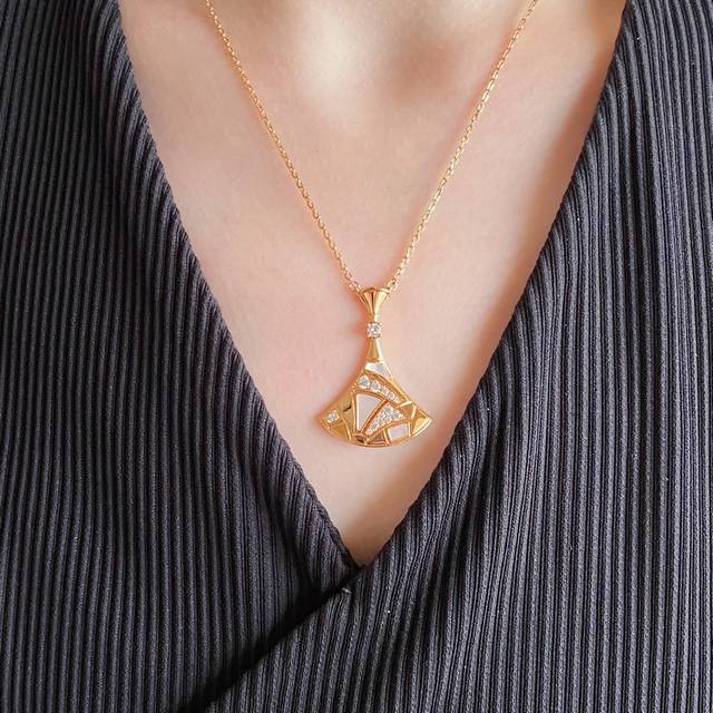 New product launch Popular rose gold Fred Feiden rose gold full diamond small ho