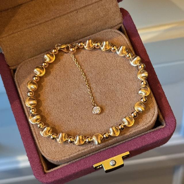 A5980 The hottest Ins style~The cool metal style Italian century-old jewelry vin