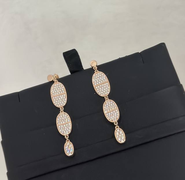 A1114 T-house Nazha same style nine diamond raindrops full of stars long chain o