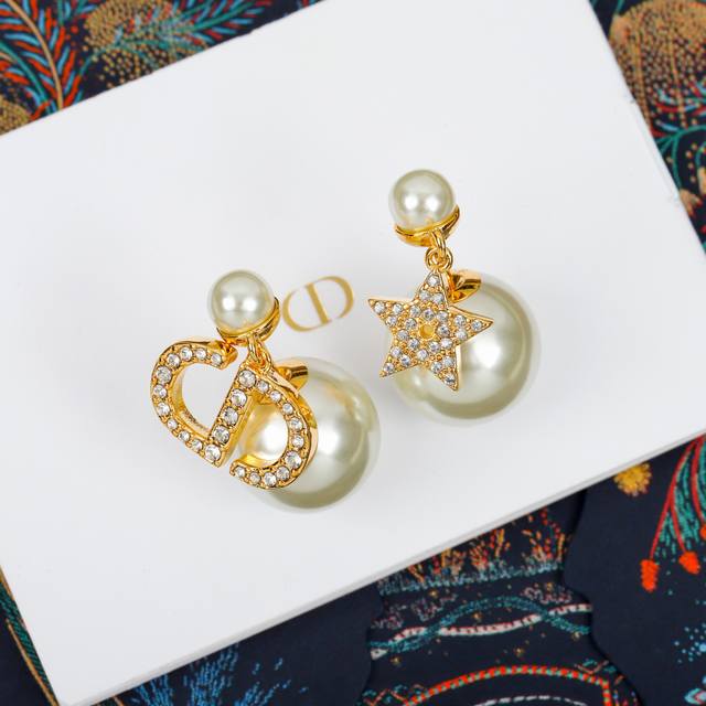 No. Ded0622 Dio*Latest pig nose silver heart earrings consistent Zp brass materi