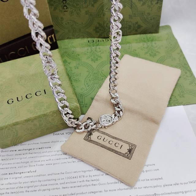 New counter quality Chrome Hearts classic retro round bead necklace cross pendan