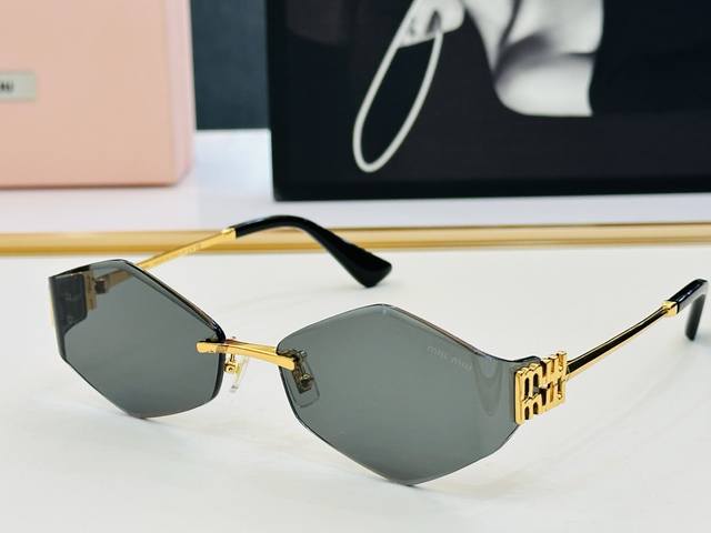 Miujia Mu130Av Size: 61 mouth 17-128 Rose] High-end K fashion sunglasses trendy
