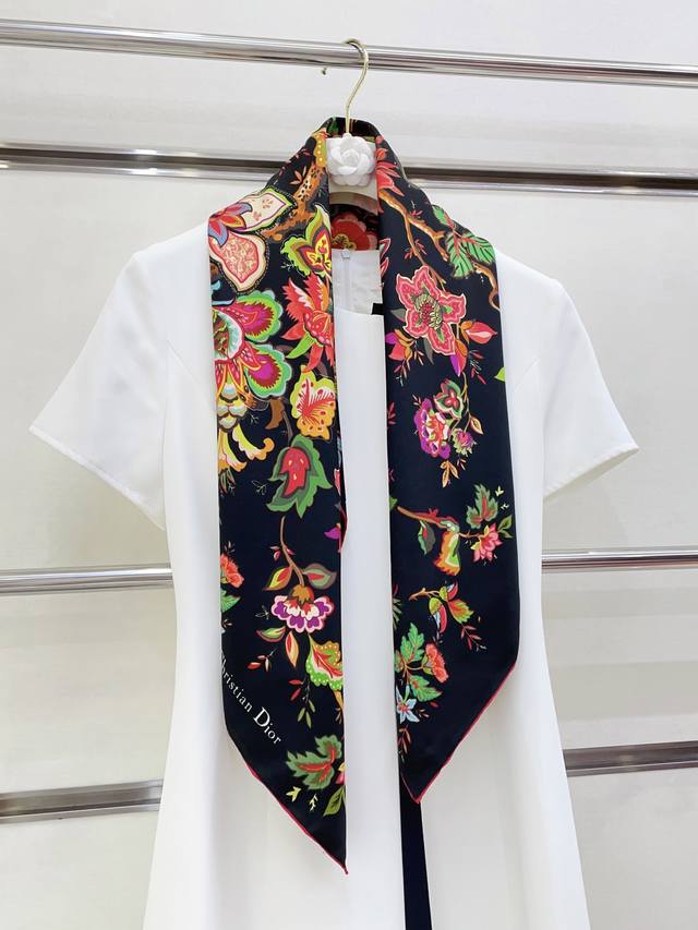 16 Momme single-sided high-end feeling bursting CD floral print 90 high-end fash