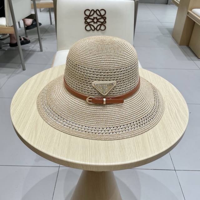 Prada new hat, sun hat, head circumference 57Cm
