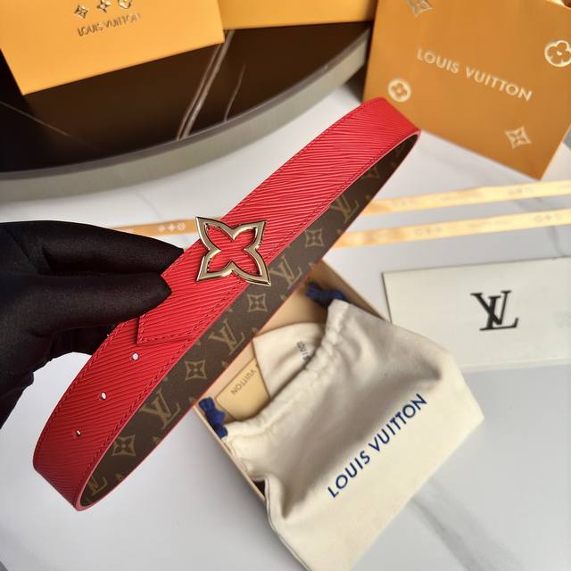 Special L0Uis Vuitt0N This season's new original belt width 35mm Classic waterpr