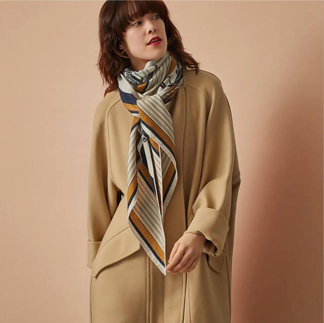 Thickened silk wool style double-sided same color new top H counter latest book