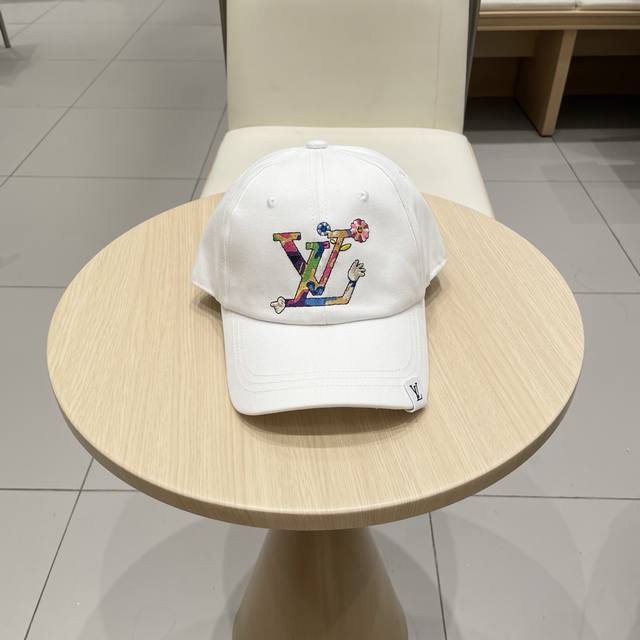 Louis Vuitton denim baseball cap Louisvuitton 2025 new Lv baseball cap, heavy wo