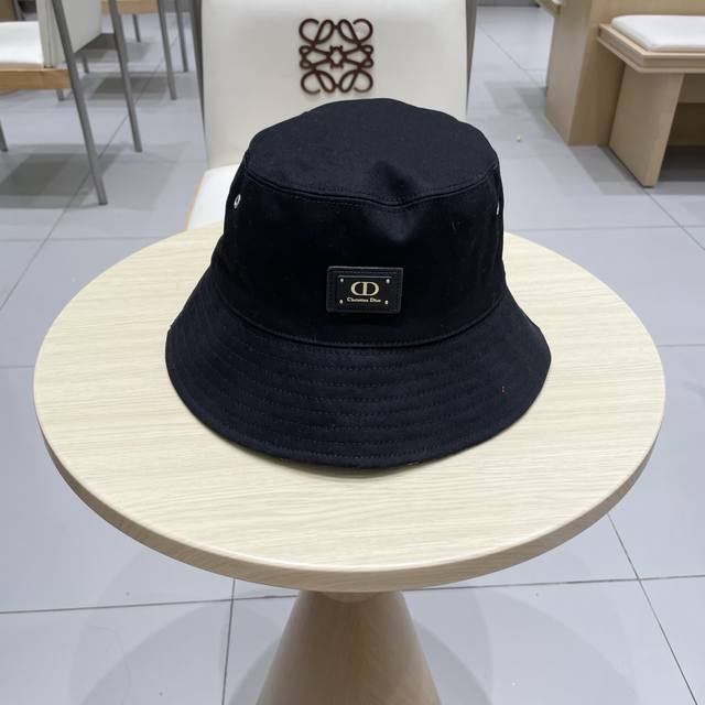 Dior Dior official website latest double-sided full-print Dior Logo bucket hat,