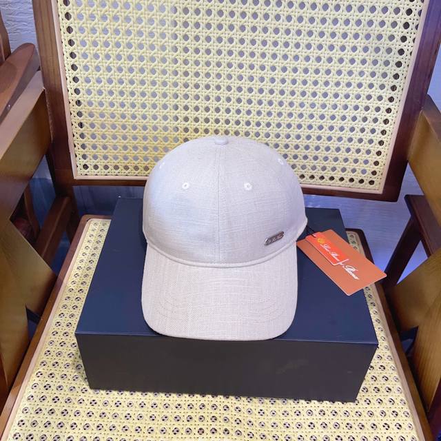 Running volume Lp~Breathable linen baseball cap, simple and natural style. Delic