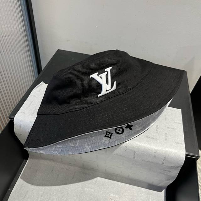 Lv new style fisherman hat, double-sided fisherman hat, head circumference 57Cm