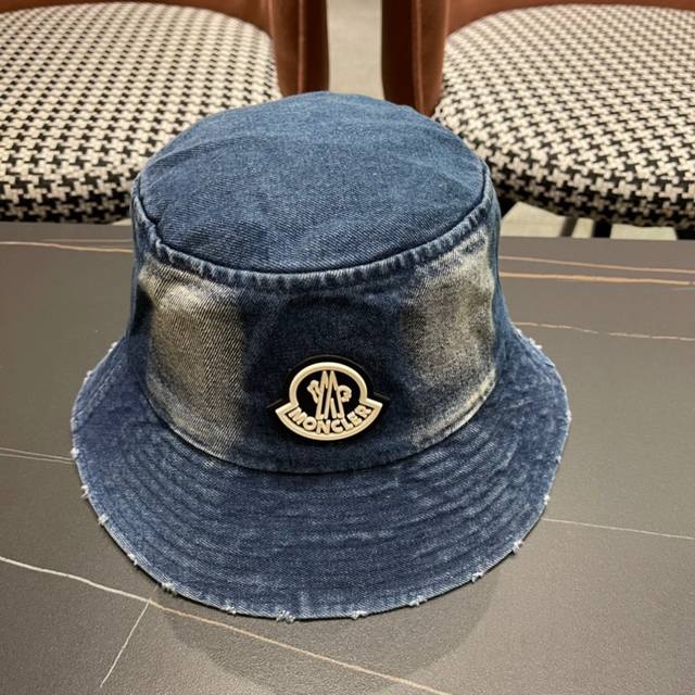 Moncler 2025 new style bucket hat, classic and popular, light and breathable! Ex