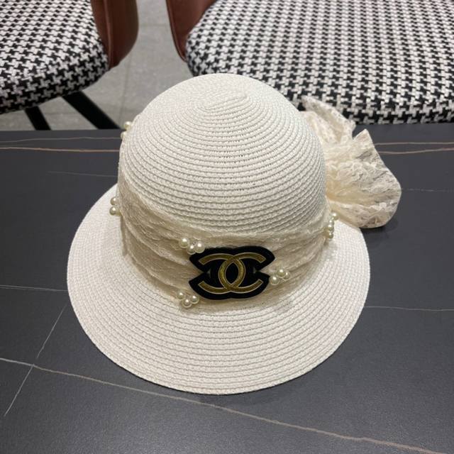 Chanel's new summer straw hat, a must-have for internet celebrities, head circum