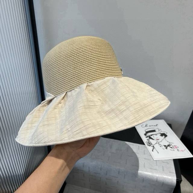 Lv Louis Vuitton new straw hat, lantern hat, head circumference 57Cm
