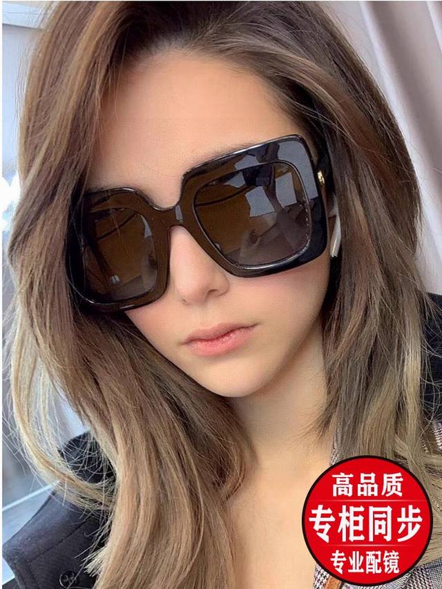 Gucci sunglasses Gg0178S large square frame women's fashion sunglasses
