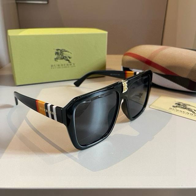 Burberr Burberry men's and women's sunglasses, international brand, same style a