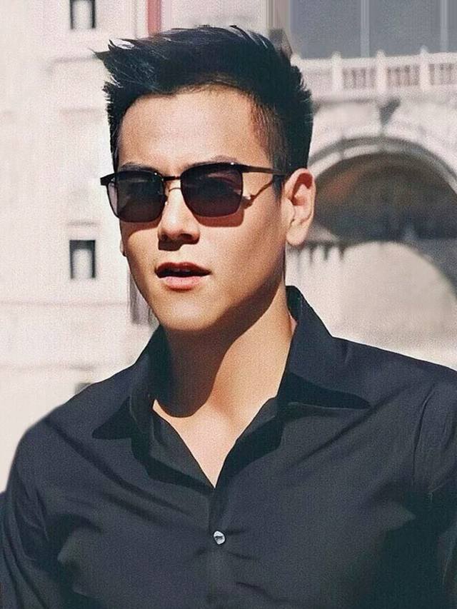 Lv men's colorful aviator polarized sunglasses Material: HD nylon thickened card