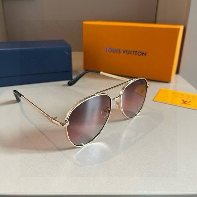 Louis Vuitton Lv sunglasses, sunshade polarized lenses, high-end European and Am