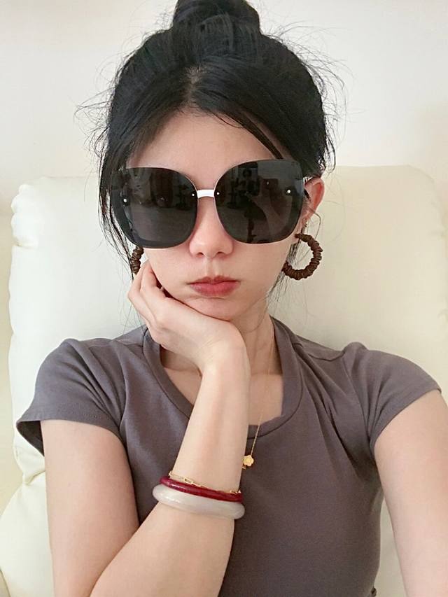 Chanel 2025 Spring New Trendy Fashion Round Frame Sunglasses High Quality Comfor
