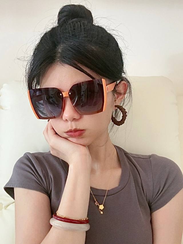2025 New Hermes Women's Polarized Sunglasses Polaroid HD Lenses High Quality Tr-