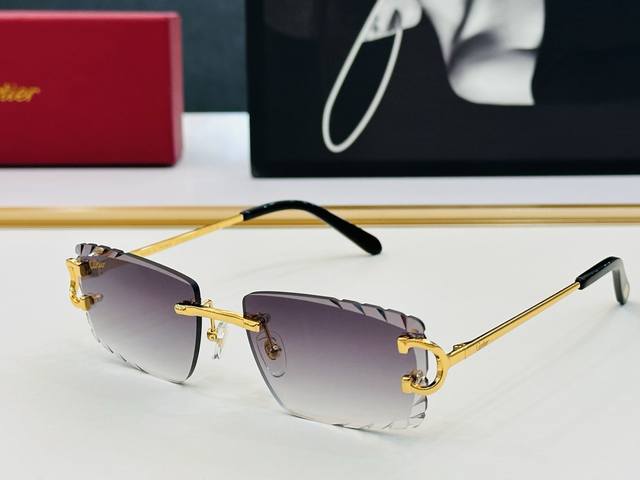 Original Cartie* Cartie official website classic sunglasses Ct0092 Size: 56 mout