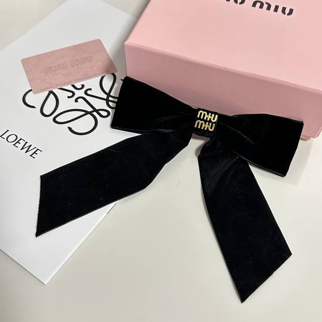Special counter packaging Miumiu Miu Miu official website same latest bow hardwa