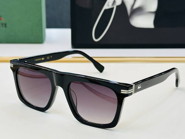 Crocodile Lacoste latest model L6045S Size: 52 mouth 20-145 stylish and comforta