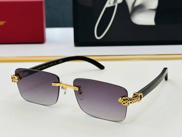 Cartie* Cartie sunglasses Ct0613S Size: 60 mouth 14-143 electroplating craftsman