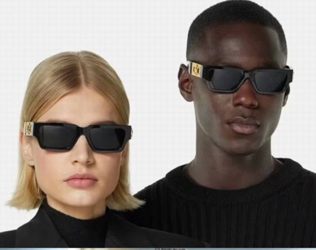 Versace Versace new Internet celebrity sunglasses for women, high-end sense, Ins