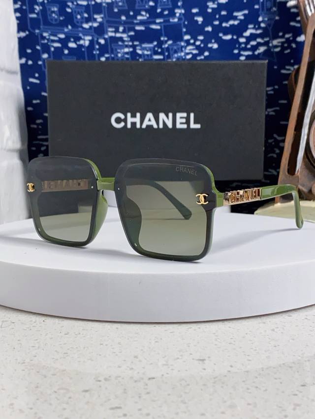 Chanel Chanel 2025 latest popular women's sunglasses anti-ultraviolet sunglasses