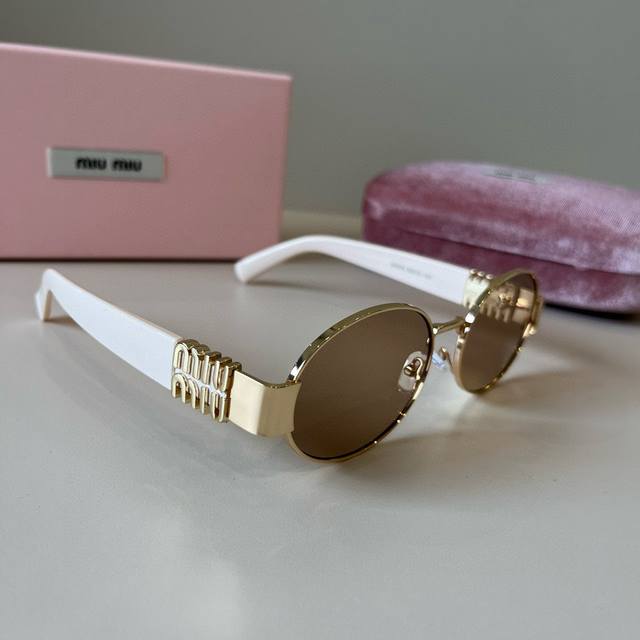 Miumiu Miu Miu 25th year European station new high-end personality sun sunglasse