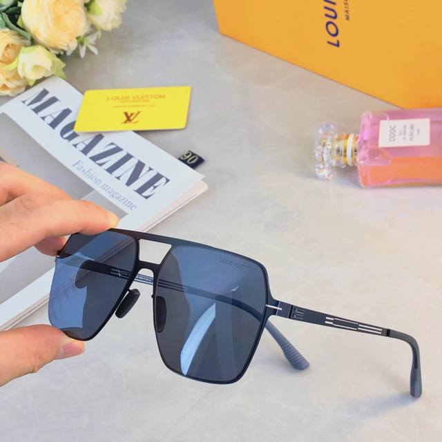 Louis Vuitto*2025 new high-end nylon polarized anti-ultraviolet driving sunglass