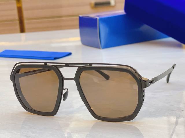 Myklt* new optical glasses, German screwless frame glasses, Model: Mojave, Size:
