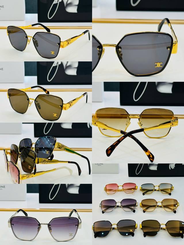 Celine Cl42119U Size: 62 mouth 14-145 Hot-selling style, European and American s