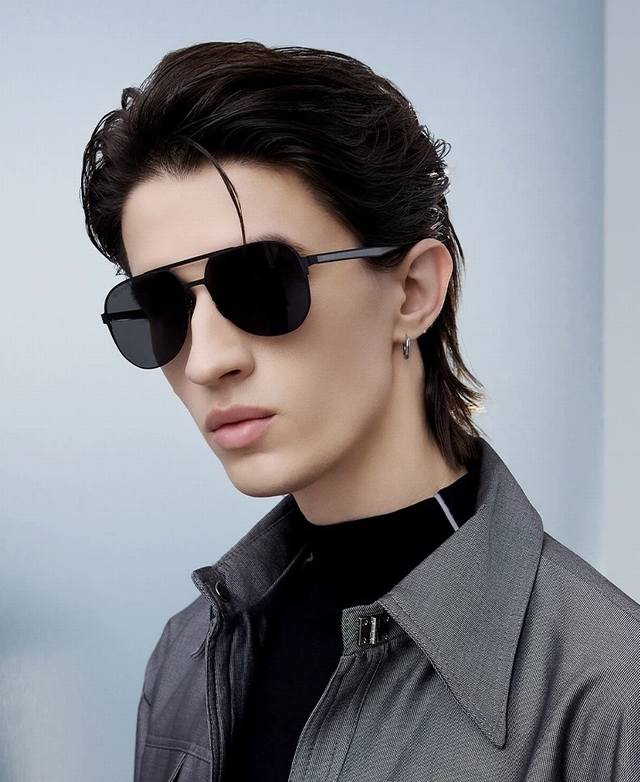 Lv men's colorful aviator polarized sunglasses Material: HD nylon thickened card