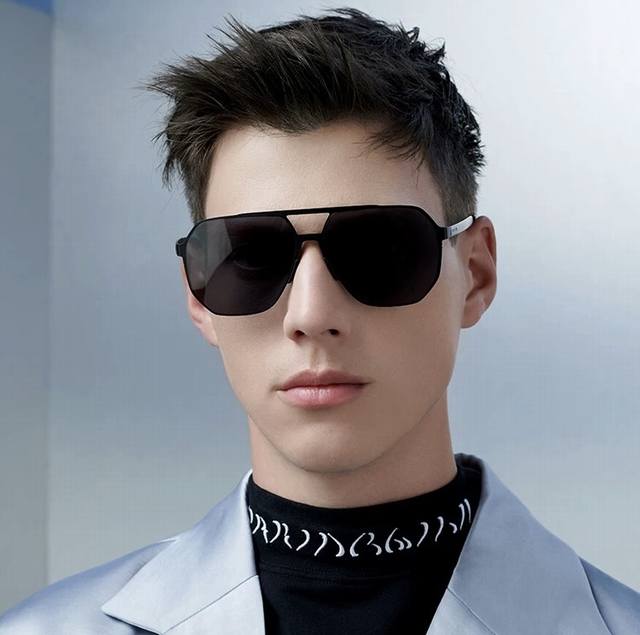Lv men's colorful aviator polarized sunglasses Material: HD nylon thickened card