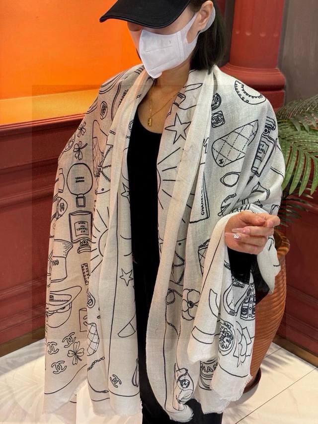 New Chanel shoes and bags that glow. Cashmere scarf. Grab the VIP recommendation