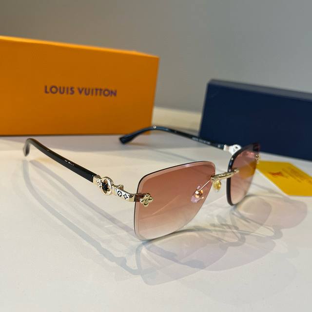 Lv Louis Vuitton sunglasses, sun visors, European and American fashion brands,