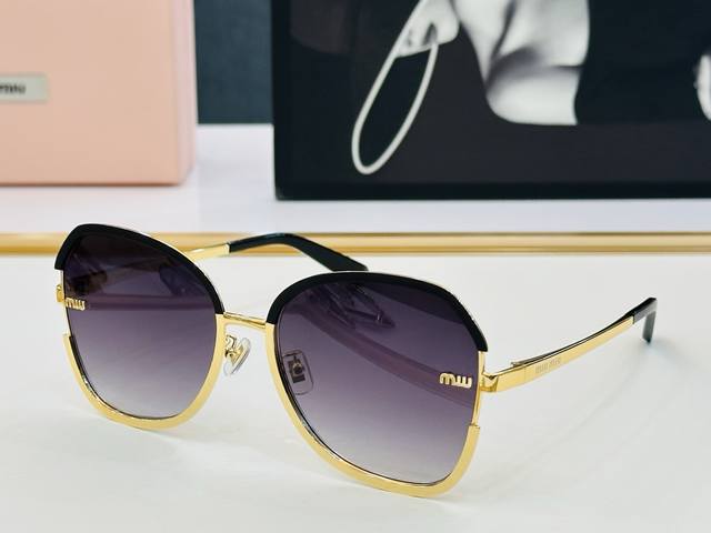 Miujia Mu68Ws Size: 58 19-145 Women's Sunglasses High-end L Fashion Sunglasses T