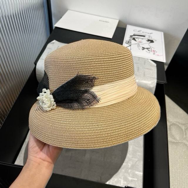 Celine, new basin hat, with linen accessories, full of celebrity style, head cir
