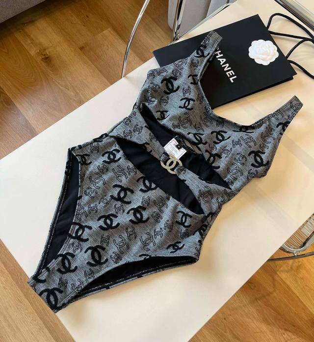 Chanel one-piece swimsuit, latest fabrics SML Xl