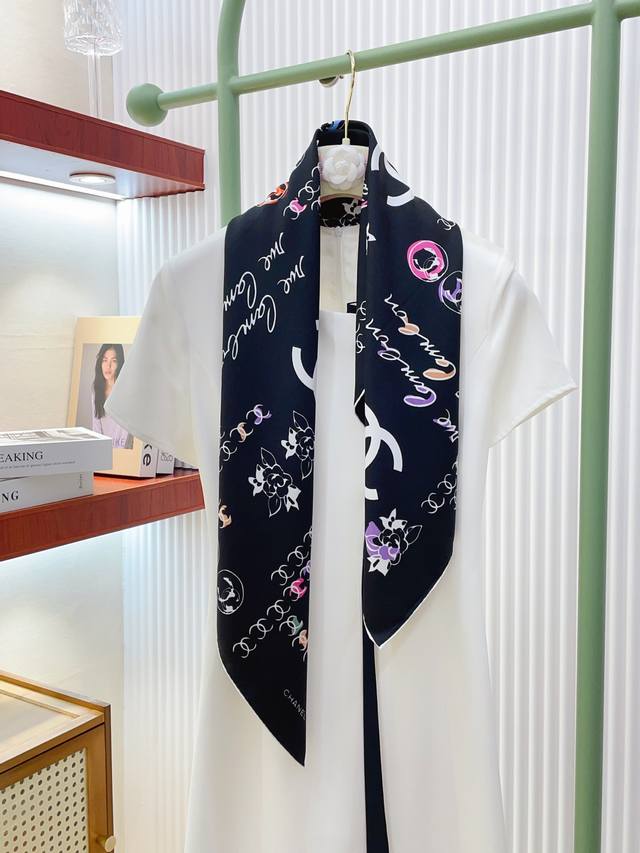 16 Momme single-sided new style Ch letter mosaic pattern is so beautiful [tears]