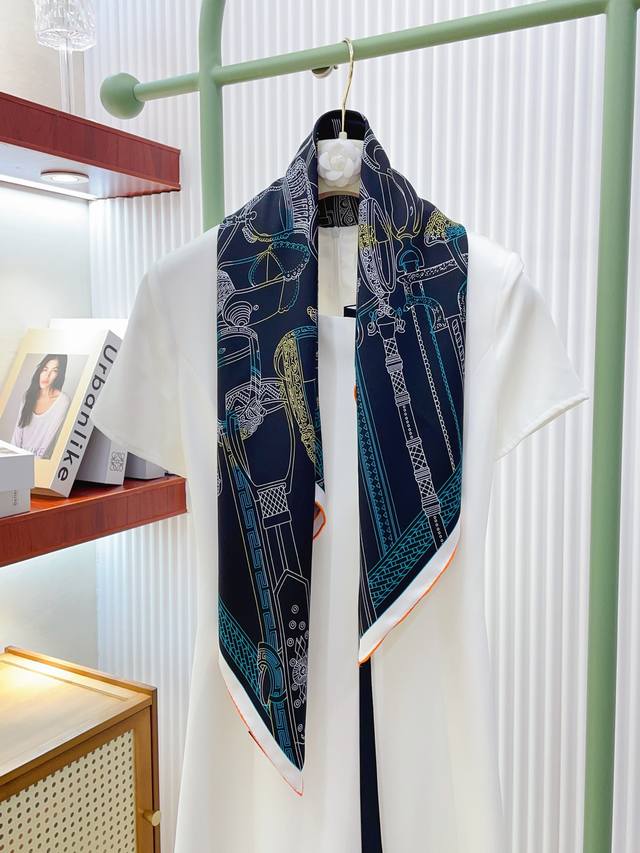 18 momme double-sided different color H**S silk new model, everyone says it look