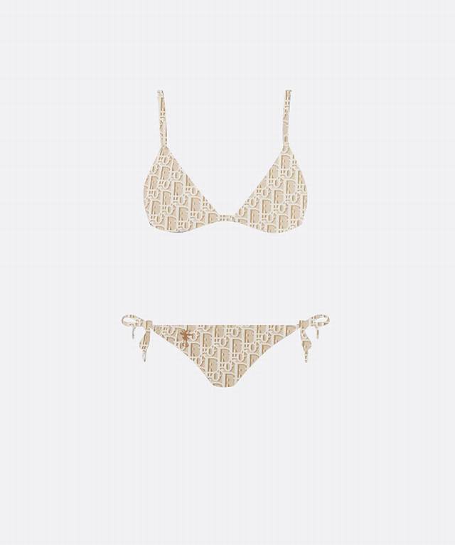 New Dior two-piece swimsuit three-piece bikini pants skirt fashionable and trend